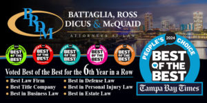 Battaglia, Ross, Dicus & McQuaid, P.A. Wins Tampa Bay Times Best of the Best 2024 for 6th Consecutive Year